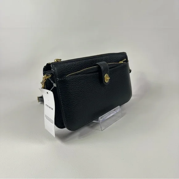 NWT COACH Bella Small Leather Crossbody Bag - Picture 2 of 10